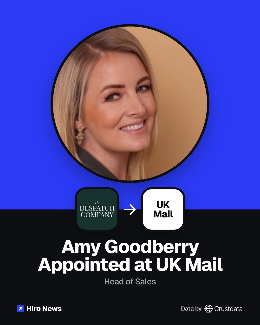 Amy Goodberry, from The Despatch Company to UK Mail