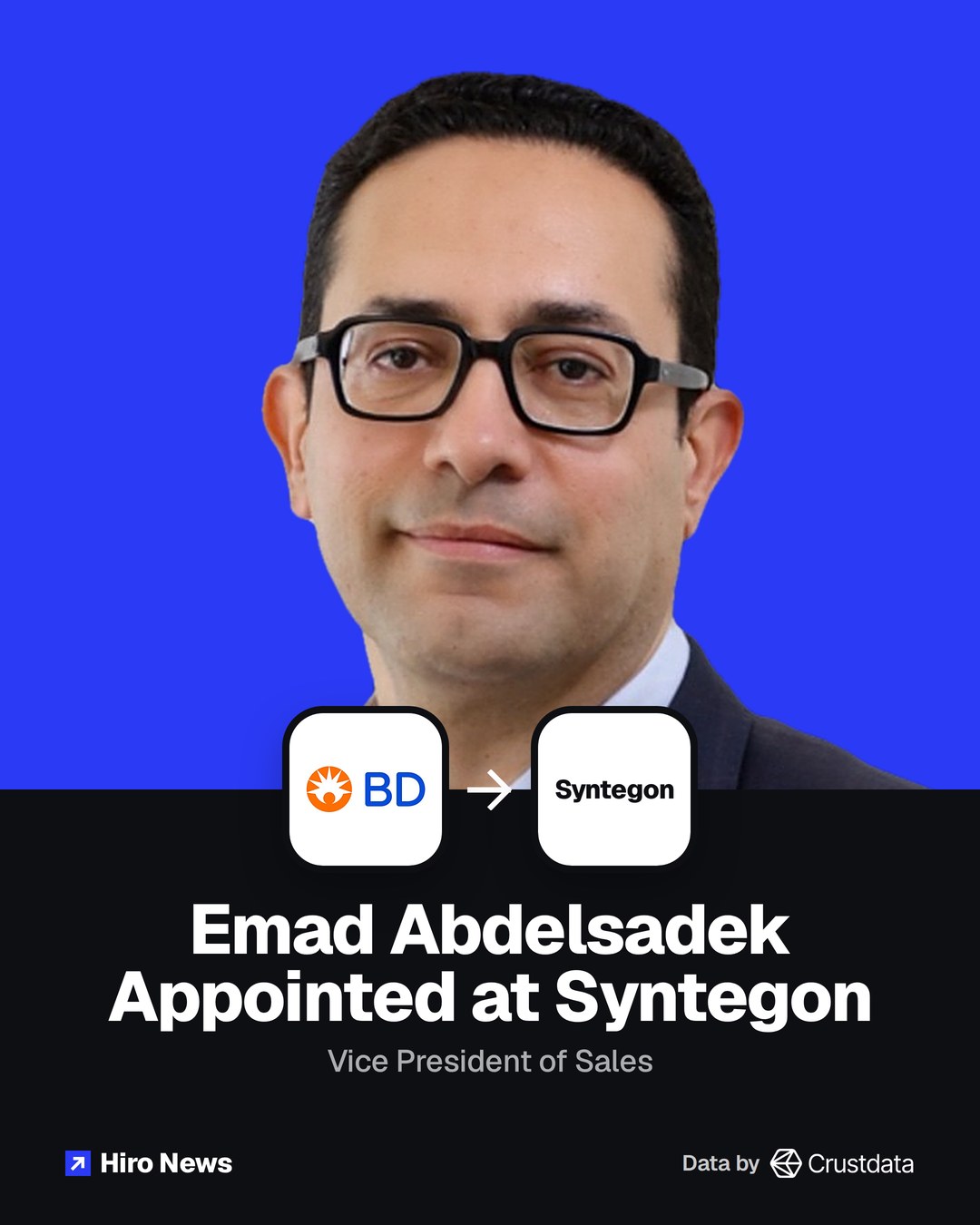 Emad Abdelsadek, from BD to Syntegon