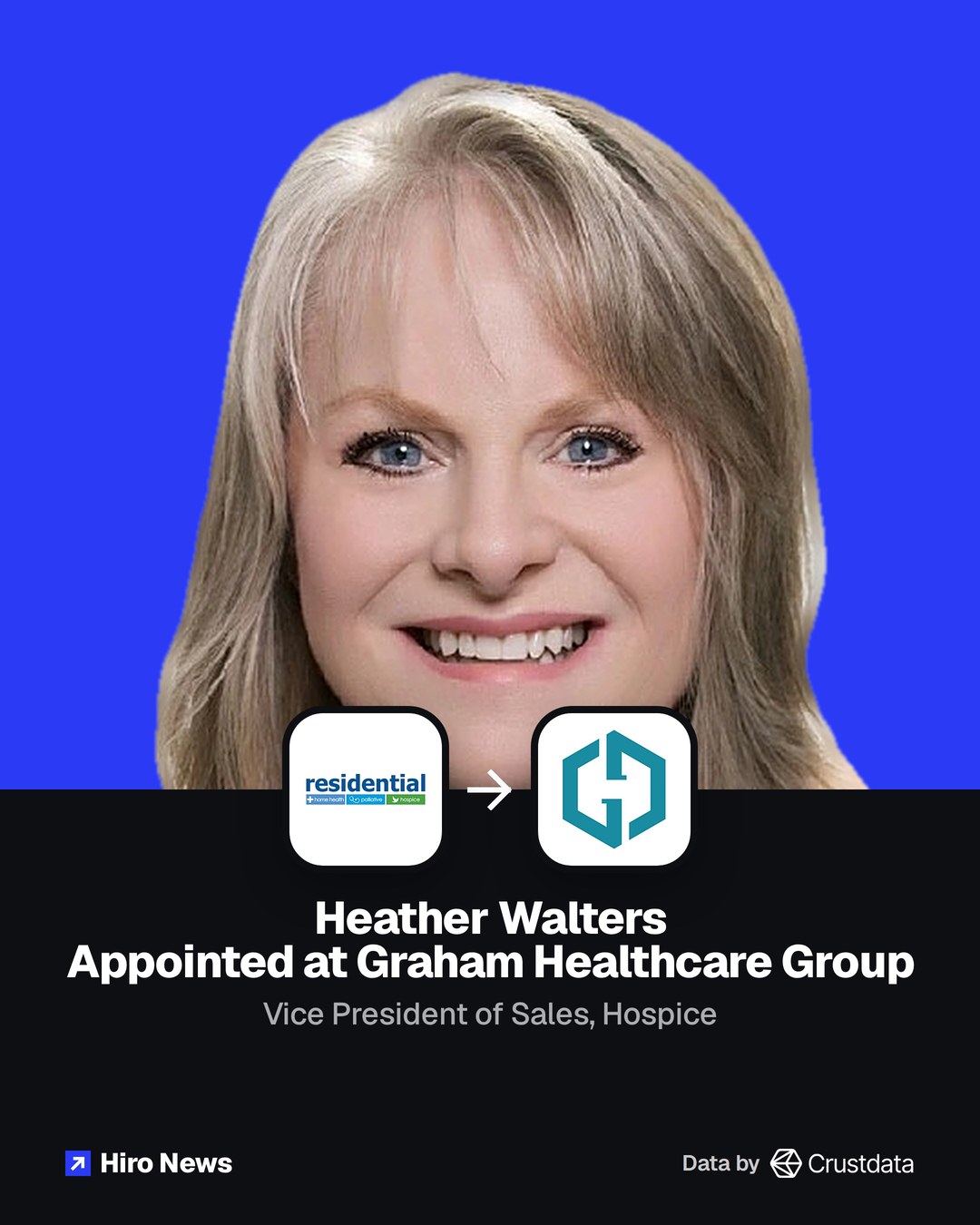 Heather Walters, from Residential Hospice to Graham Healthcare Group
