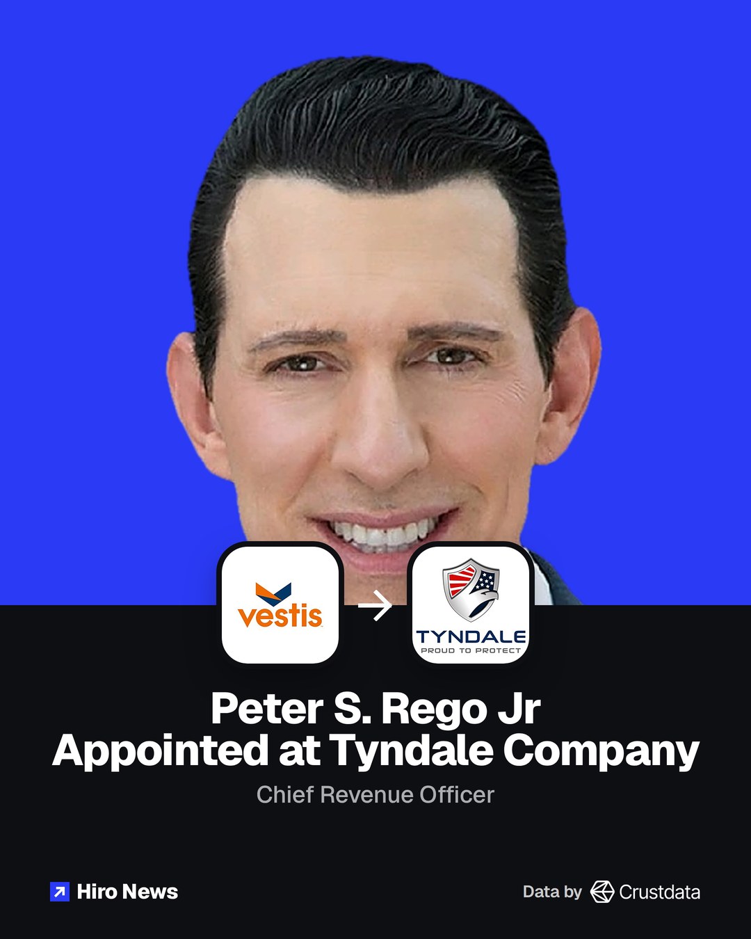 Peter S. Rego Jr, from Vestis Corporation to Tyndale Company